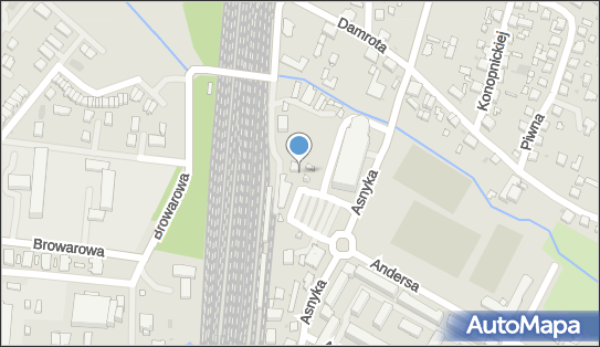 GLS - Punkt odbioru, Damrota 195, Tychy 43-100