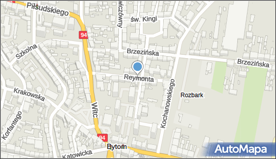 GLS - Punkt odbioru, Reymonta 12, Bytom 41-902