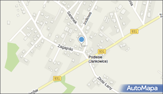 GLS - Punkt odbioru, SARENEK 1, Jankowice k. Pszczyny 43-215