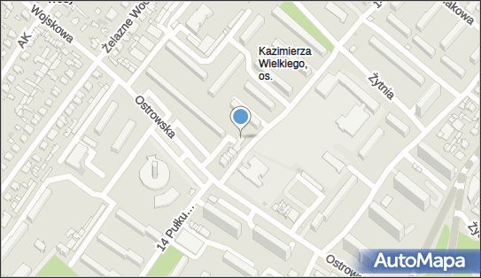 GLS - Punkt odbioru, Ul. 14 Pulku Piechoty 8, Wloclawek 87-800