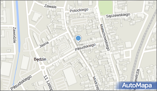 GLS - Punkt odbioru, Ul. Pilsudskiego 16, Bedzin 42-500