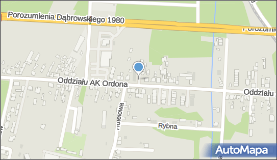 GLS - Punkt odbioru, Ul. Oddzialu Ak Ordona 304, Dabrowa Gornicza 42-530