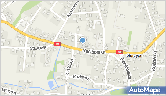 GLS - Punkt odbioru, Ul. Raciborska 32, Gorzyce 44-350