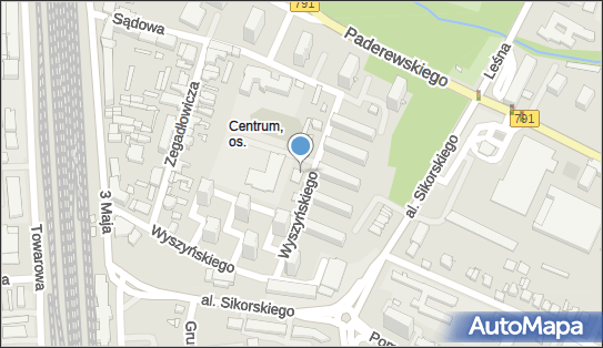 GLS - Punkt odbioru, Ks.Kardynala Wyszynskiego 21, Zawiercie 42-400