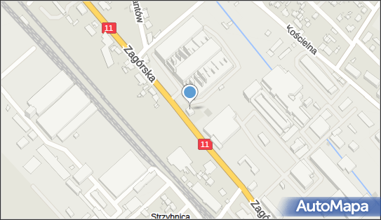 GLS - Punkt odbioru, Ul. Zagorska 75, Tarnowskie Gory 42-680