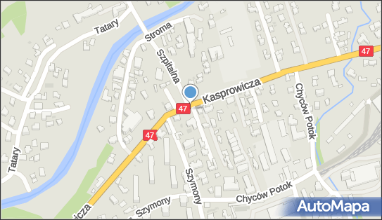 GLS - Punkt odbioru, KASPROWICZA 20, Zakopane 34-500