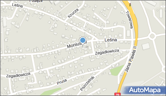 GLS - Punkt odbioru, Ul. Moniuszki 7, Jaworzno 43-600