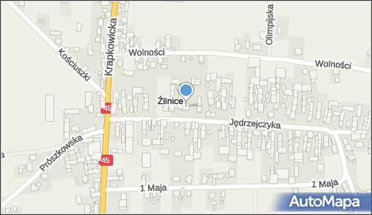 GLS - Punkt odbioru, Jedrzejczyka 12, Zlinice 46-061