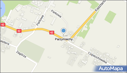 GLS - Punkt odbioru, CZESTOCHOWSKA 11, Parzymiechy 42-164