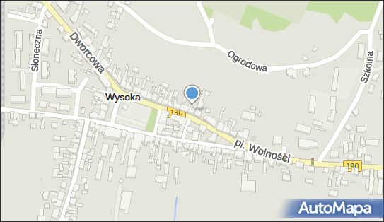 GLS - Punkt odbioru, Ul. Pocztowa 4, Wysoka 89-320