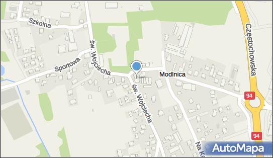 GLS - Punkt odbioru, Sw. Wojciecha 56, Modlnica 32-085