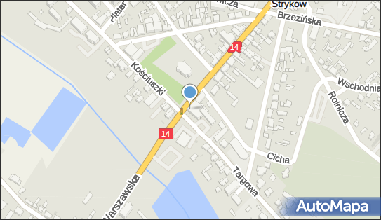 GLS - Punkt odbioru, Targowa 2-4, Strykow 95-010