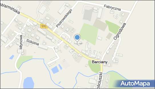 GLS - Punkt odbioru, WOJSKA POLSKIEGO 10, Barciany 11-410