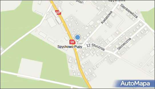 GLS - Punkt odbioru, MAZURSKA 24, Spychowo 12-150