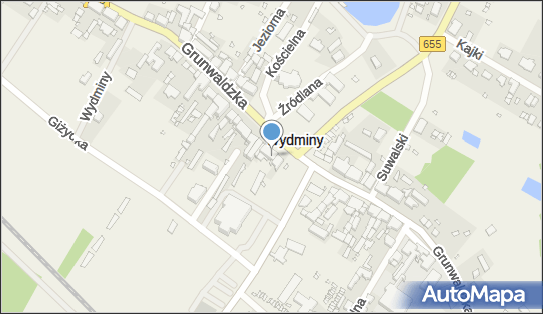 GLS - Punkt odbioru, GRUNWALDZKA 74, Wydminy 11-510