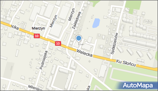 GLS - Punkt odbioru, Ul. Welecka 1A, Mierzyn 72-006