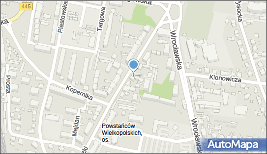 GLS - Punkt odbioru, KOSCIUSZKI 11, Ostrow Wielkopolski 63-400