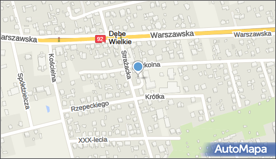 GLS - Punkt odbioru, Ul. Strazacka 3A, Debe Wielkie 05-311