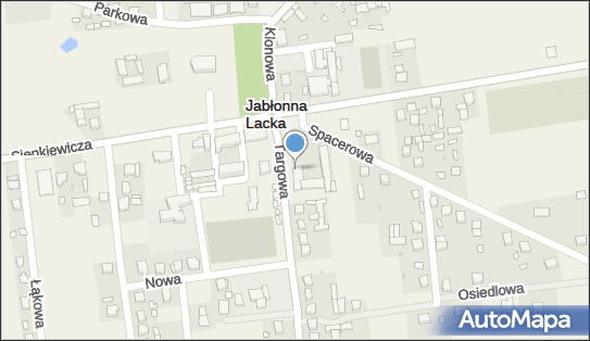 GLS - Punkt odbioru, TARGOWA 1, Jablonna Lacka 08-304