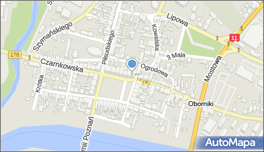 GLS - Punkt odbioru, RYNEK 14, Oborniki k. Poznania 64-600