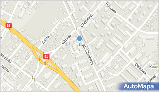 GLS - Punkt odbioru, CHOPINA 27, Wloclawek 87-800