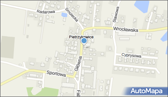 GLS - Punkt odbioru, Ul. Glowna 7, Pietrzykowice 55-080