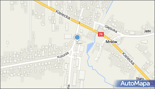 GLS - Punkt odbioru, Centralna 5, Mniow 26-080