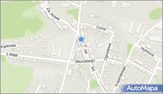 GLS - Punkt odbioru, Ul. Armii Krajowej 47, Zarow 58-130