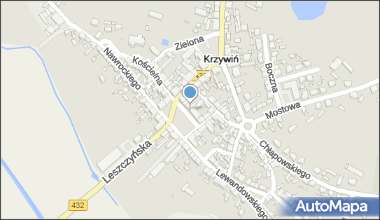 GLS - Punkt odbioru, Ul. Rynek 13, Krzywin 64-010