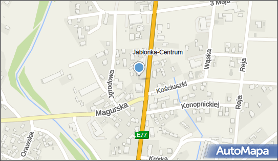 GLS - Punkt odbioru, Ul. Sobieskiego 30, Jablonka 34-480