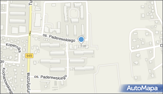 GLS - Punkt odbioru, Osiedle Paderewskiego Ignacego Jana 32 32-626