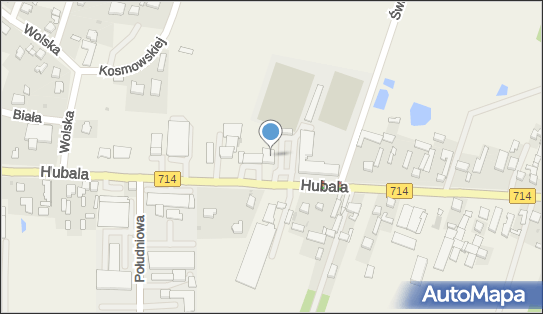 GLS - Punkt odbioru, Ul. Mjr. Hubala 53, Wola Zaradzynska 95-054