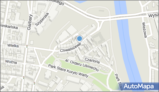 GLS - Punkt odbioru, CHWALISZEWO 68/TYLNE CHWALISZEWO 2, Poznan 61-105