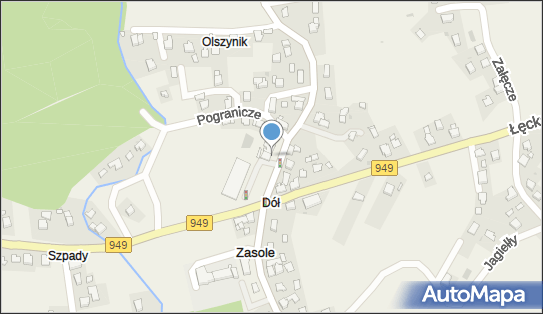 GLS - Punkt odbioru, Ul. Wypoczynkowa 72, Zasole 32-626