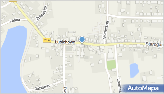 GLS - Punkt odbioru, STAROGARDZKA 6, Lubichowo 83-240