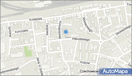 GLS - Punkt odbioru, PILSUDSKIEGO 16, Czechowice Dziedzice 43-502