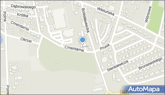 GLS - Punkt odbioru, CMENTARNA 21, Wieruszow 98-400