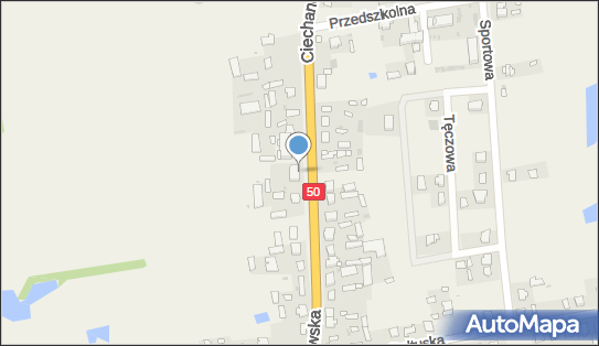 GLS - Punkt odbioru, Ciechanowska 54, Ojrzeń 06-456