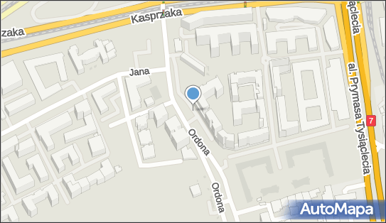 GLS - Punkt odbioru, J.K. Ordona 7B Lok. 0B/U3, Warszawa 01-237