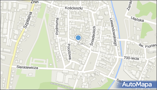 GLS - Punkt odbioru, SREDNIA 1C, Znin 88-400