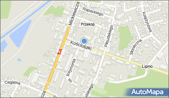 GLS - Punkt odbioru, KOSCIUSZKI 10, Lipno 87-600