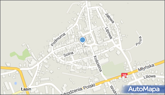 GLS - Punkt odbioru, Solna 2, Lasin 86-320