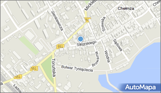 GLS - Punkt odbioru, Ul. Sikorskiego 27, Chelmza 87-140