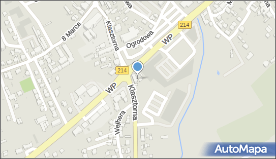 GLS - Punkt odbioru, KLASZTORNA 11, Koscierzyna 83-400