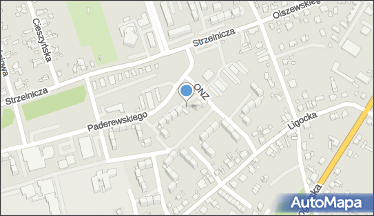 GLS - Punkt odbioru, PADEREWSKIEGO 106B, Gliwice Zerniki 44-105