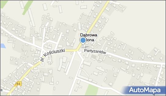 GLS - Punkt odbioru, PLAC KOSCIUSZKI 39, Dabrowa Zielona 42-265