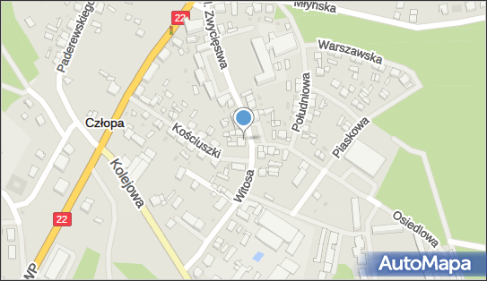 GLS - Punkt odbioru, Ul. Witosa 3A, Czlopa 78-630