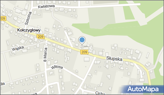 GLS - Punkt odbioru, Slupska 22A, Kolczyglowy 77-140