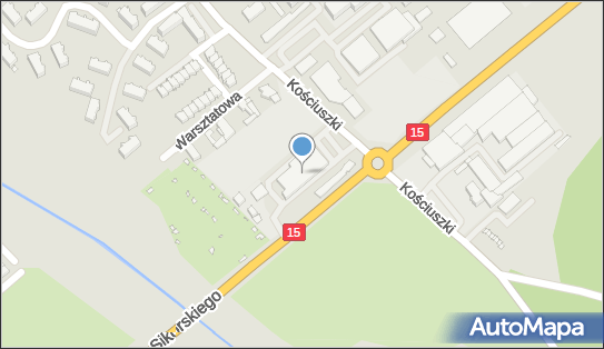 GLS - Punkt odbioru, Kosciuszki 20a, Wrzesnia 62-300