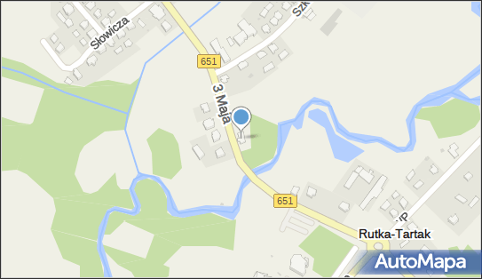 GLS - Punkt odbioru, 3 MAJA 8A, Rutka Tartak 16-406